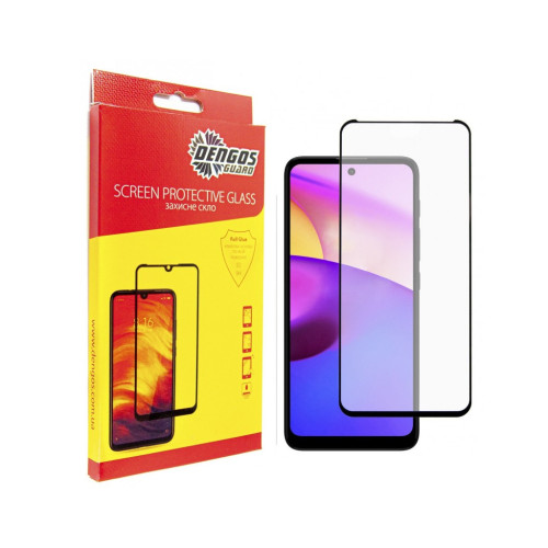 Стекло защитное Dengos Full Glue Motorola E40 (black) (TGFG-286) – DENGOS