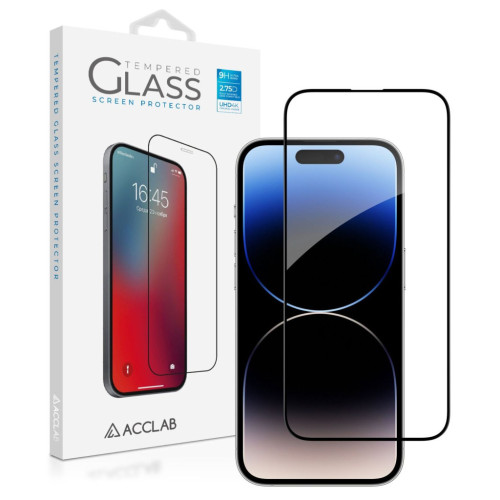 Скло захисне ACCLAB Full Glue ESD Apple iPhone 14 Pro Max (1283126542060) – ACCLAB