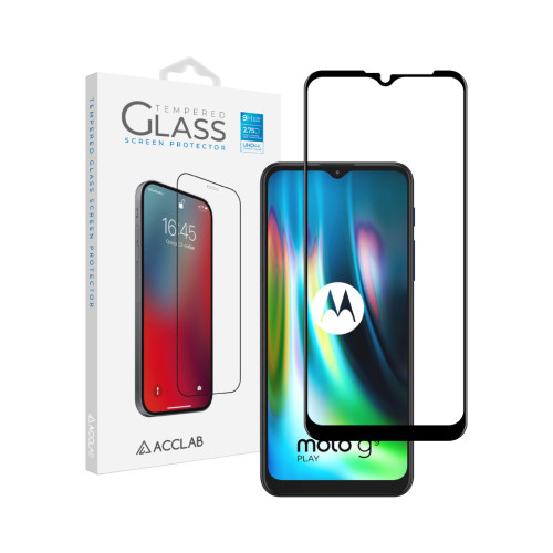 Стекло защитное ACCLAB Full Glue MOTO G9 Play (1283126509032) – ACCLAB