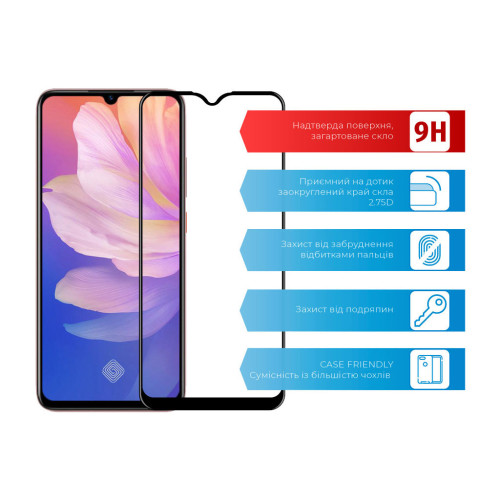 Скло захисне ACCLAB Full Glue VIVO Y15/Y17/Y3 (1283126508974) – ACCLAB (вид 1)