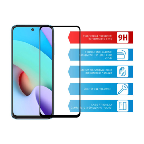 Стекло защитное ACCLAB Full Glue Xiaomi Redmi 10 (1283126517426) – ACCLAB (вид 1)
