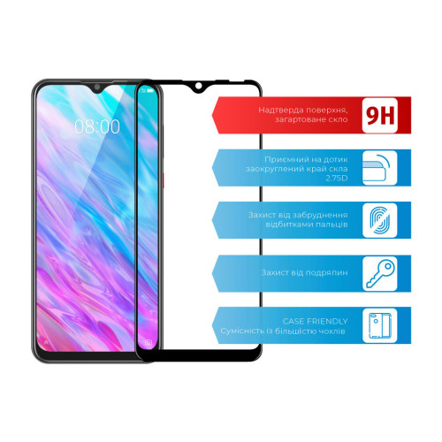 Скло захисне ACCLAB Full Glue ZTE Blade 20 (1283126508905) – ACCLAB (вид 1)