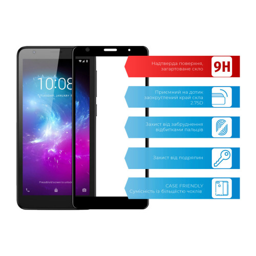 Стекло защитное ACCLAB Full Glue ZTE Blade L8 (1283126508899) – ACCLAB (вид 1)