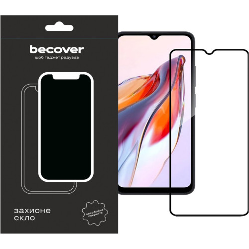 Скло захисне BeCover Tecno Spark 10C (KI5k) Black (709747) – BeCover