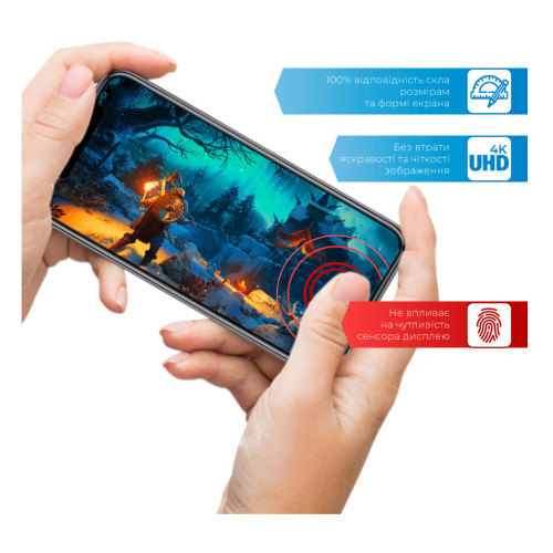 Стекло защитное ACCLAB Full Glue Tecno Spark 8 (1283126533075) – ACCLAB (вид 1)