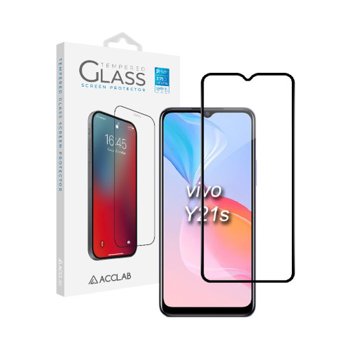 Скло захисне ACCLAB Full Glue VIVO Y21S (1283126526985) – ACCLAB