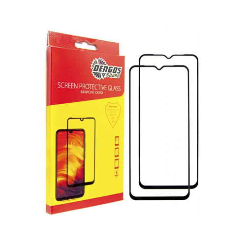 Стекло защитное Dengos Xiaomi Redmi 12C 2шт. (DG-TG2P-26) – DENGOS