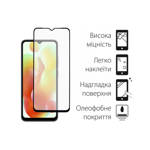 Стекло защитное Dengos Xiaomi Redmi 12C 2шт. (DG-TG2P-26) – DENGOS (вид 1)