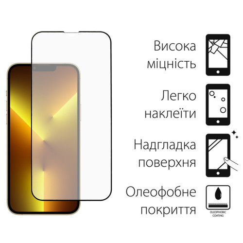 Стекло защитное Dengos iPhone 13/13 Pro 2pcs kit (DG-TG2P-31) – DENGOS (вид 1)