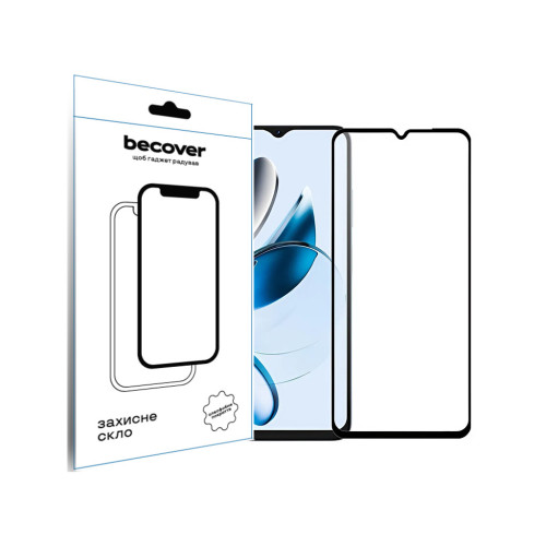 Стекло защитное BeCover Oscal Tiger 10 6.6" Black (711578) – BeCover