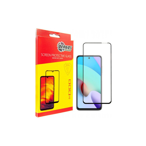 Скло захисне Dengos Full Glue Xiaomi Redmi 10 2022 (TGFG-226) – DENGOS