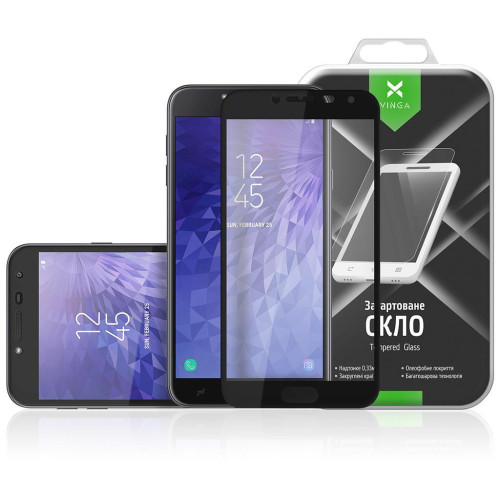 Скло захисне Vinga для Samsung Galaxy J4 (2018) J400 (VTPGS-J400) – Vinga