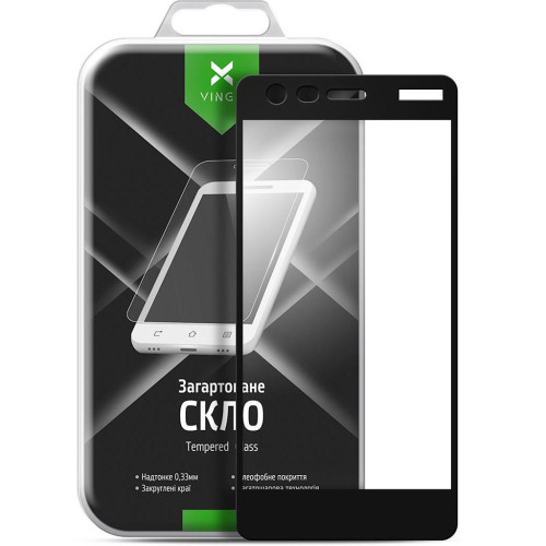 Стекло защитное Vinga для Nokia 2 Black (VTPGS-N2B) – Vinga (вид 1)