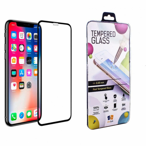 Скло захисне Drobak для iPhone 11 Pro (Black) (500275) – Drobak