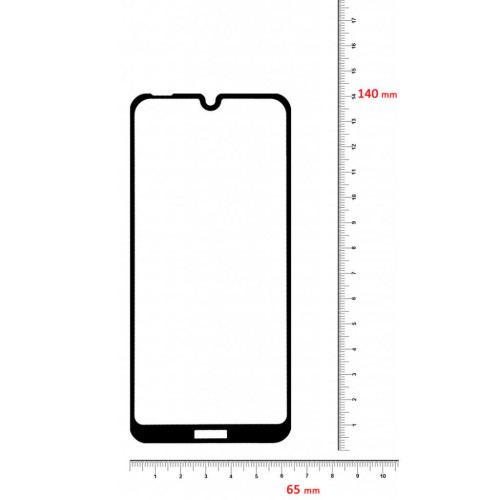 Скло захисне BeCover Nokia 2.2 Black (704076) – BeCover (вид 2)