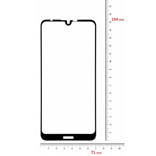 Скло захисне BeCover Nokia 3.2 Black (704114) – BeCover (вид 1)