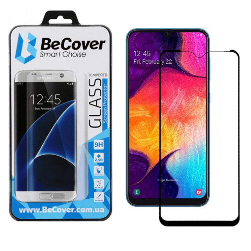 Скло захисне BeCover Samsung Galaxy A50/A50s 2019 SM-A505/SM-A507 Black (703444) – BeCover