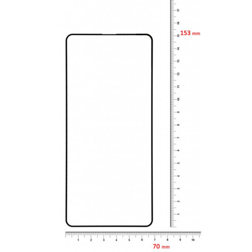 Скло захисне BeCover Samsung Galaxy A51 SM-A515 Black (704668) – BeCover (вид 1)