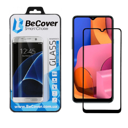 Стекло защитное BeCover Samsung Galaxy A20s 2019 SM-A207 Black (704166) – BeCover