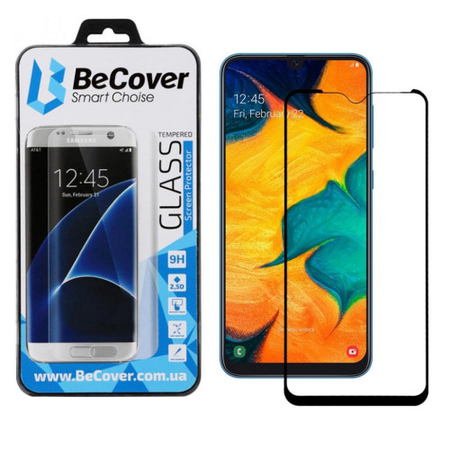 Скло захисне BeCover Samsung Galaxy A31 SM-A315 Black (704798) – BeCover