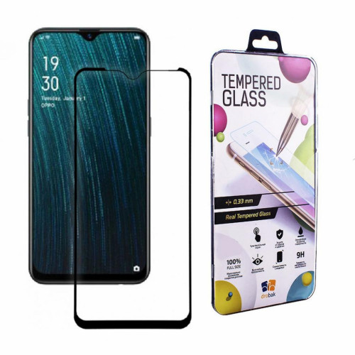 Стекло защитное Drobak OPPO A9 2020 (Black) (454539) – Drobak