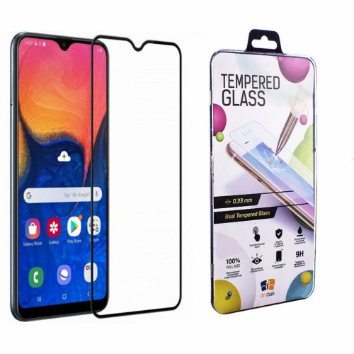 Стекло защитное Drobak Samsung Galaxy A01 (Black) (454531) – Drobak