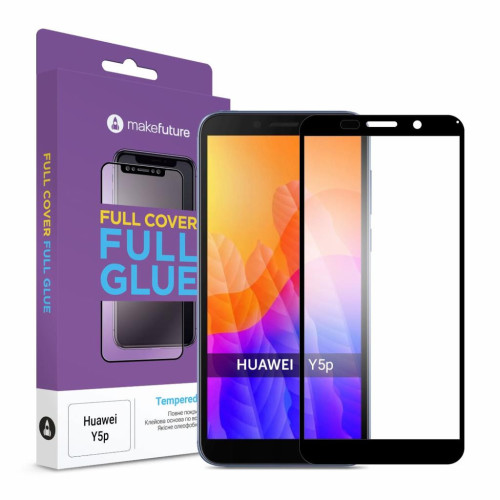 Скло захисне MakeFuture Huawei Y5p Full Cover Full Glue (MGF-HUY5P) – MakeFuture