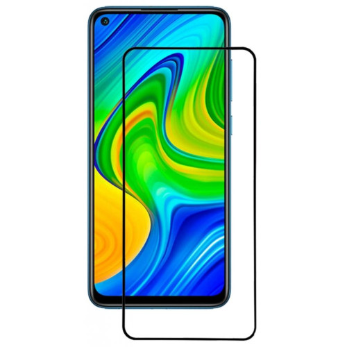 Скло захисне BeCover Xiaomi Redmi Note 9 / 10X Black (705140) – BeCover
