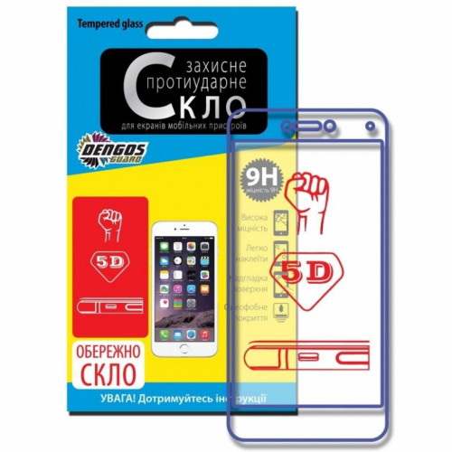 Стекло защитное Dengos 5D iPhone XS Max 6.5" (TGR-51) (TGR-51) – DENGOS