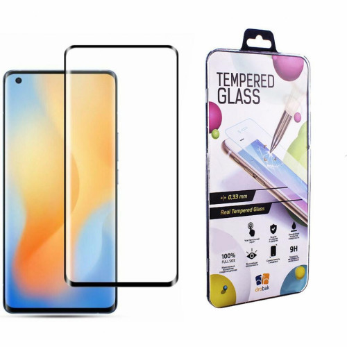 Скло захисне Drobak Vivo X50 Full Cover Full Glue (Black) (222227) (222227) – Drobak