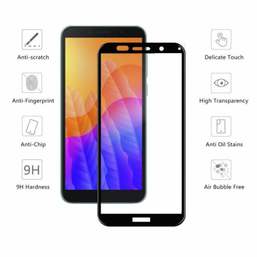 Скло захисне Drobak Huawei Y5p (Black) (121285) (121285) – Drobak (вид 1)