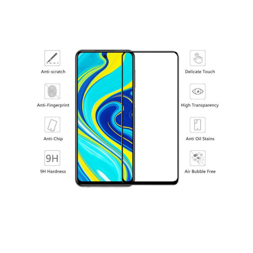 Скло захисне Drobak Xiaomi Redmi Note 9 (Black) (121281) (121281) – Drobak (вид 1)