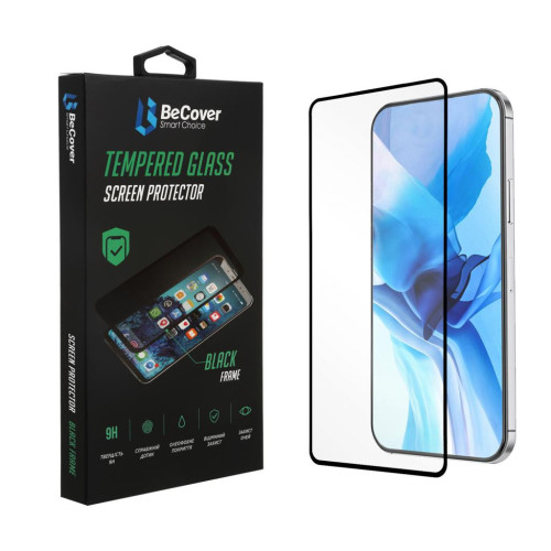 Стекло защитное BeCover Premium Xiaomi Redmi 9 Black (705458) – BeCover