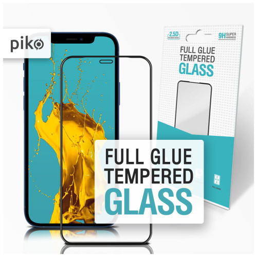 Скло захисне Piko Full Glue Apple Iphone 12 Mini (black) (1283126506451) – Piko
