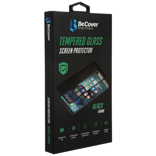 Скло захисне BeCover Premium Motorola Moto E6s Black (705586) – BeCover