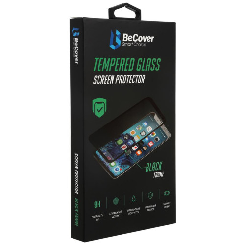 Скло захисне BeCover Premium Samsung Galaxy A12 SM-A125 Black (705598) – BeCover