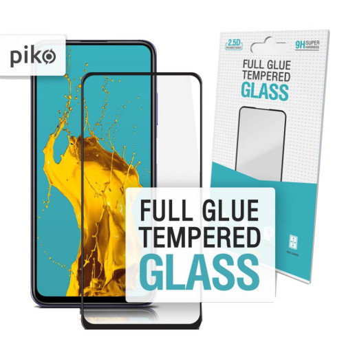 Скло захисне Piko Full Glue Xiaomi Redmi Note 9T black (1283126510373) – Piko