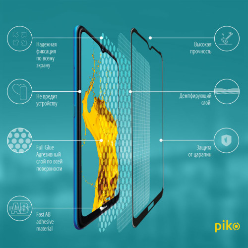 Стекло защитное Piko Full Glue Nokia 1.4 (1283126511820) – Piko (вид 2)