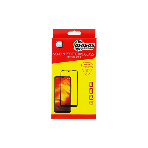 Скло захисне Dengos Full Glue для VIVO V21 (black) (TGFG-184) – DENGOS