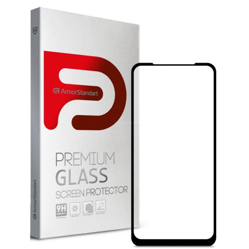 Стекло защитное Armorstandart Full Glue Vivo Y30 Black (ARM58356) – Armorstandart