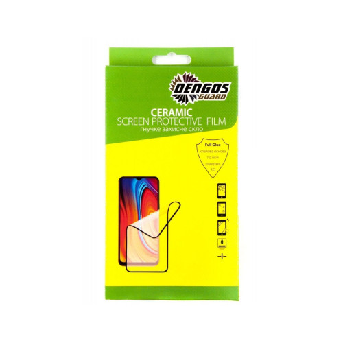 Скло захисне Dengos Matte Ceramic Film для OPPO A53 (black) (TGCF-MATT-06) – DENGOS