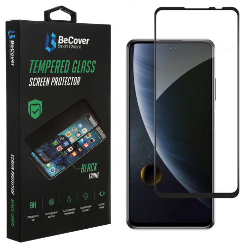 Скло захисне BeCover ZTE Blade V30 Black (706914) – BeCover