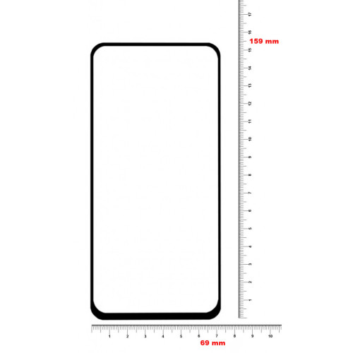 Скло захисне BeCover Realme 8 / 8 Pro Black (706684) – BeCover (вид 1)