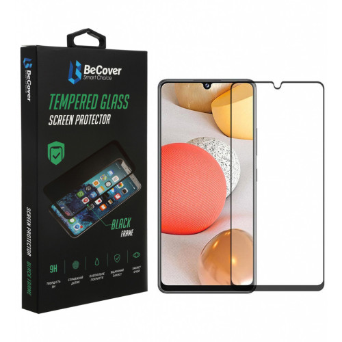 Стекло защитное BeCover Samsung Galaxy M22 SM-M225 Black (706907) – BeCover