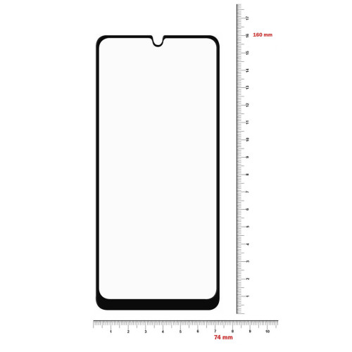 Стекло защитное BeCover Samsung Galaxy M22 SM-M225 Black (706907) – BeCover (вид 1)