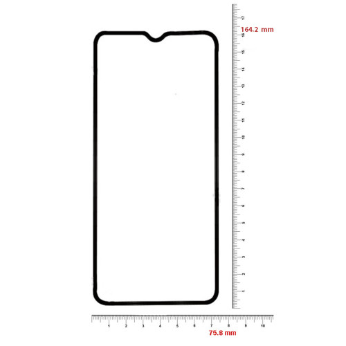 Скло захисне BeCover Samsung Galaxy A03 Core SM-A032/ A03 SM-A035 Black (707102) – BeCover (вид 2)