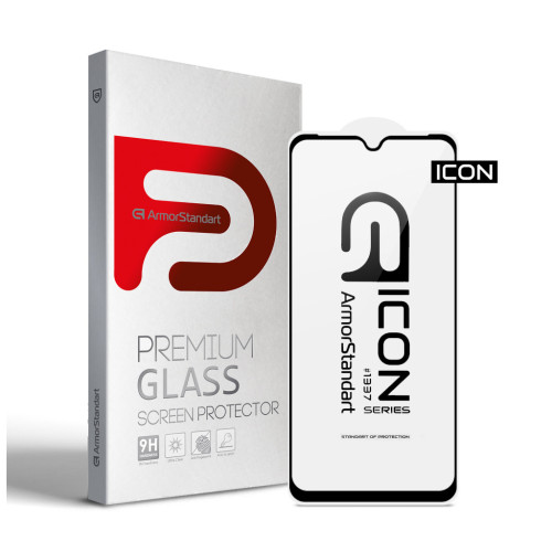 Стекло защитное Armorstandart Icon Samsung A33 (A336) Black (ARM60922) – Armorstandart