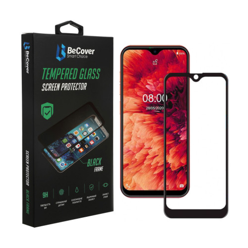 Скло захисне BeCover Ulefone Note 8 / Note 8P Black (707317) – BeCover