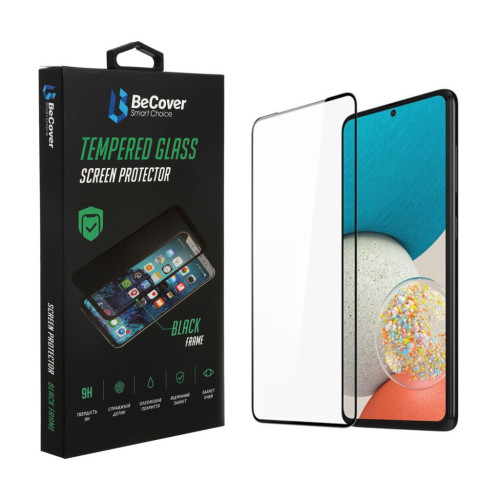 Скло захисне BeCover Samsung Galaxy A53 5G SM-A536 Black (707322) – BeCover