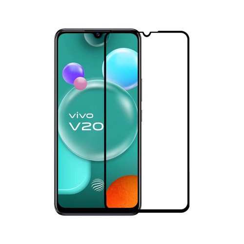 Стекло защитное PowerPlant Full screen Vivo V20, Black (GL609451) – PowerPlant